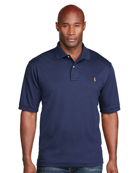 Polo Ralph Lauren Short Sleeve Classic Fit Soft Touch Pima Cotton Polo -  Westport Big & Tall